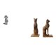 thumbnail image 1 of Escultura De Resina De Caballero Abstracto Nórdico Y Figura De Gato Egipcio, Sujetalibros, Escritorio Artístico, Mueble, Mesa, Centro De Mesa, Adorno Para Oficina, Regalo De Inauguración De, 1 of 8