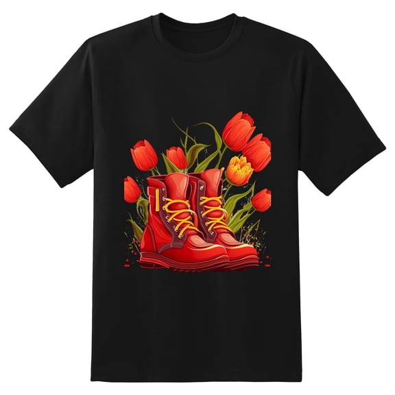 Men's Graphic TeeFlowers (27) Letter Print T-Shirts Round Neck Short Sleeves Sizes XS-5XL Summer Daily Casual Tops