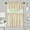 Linen, variant on Kate Aurora Coastal Hamptons Living 3 Piece Textured Sheer Kitchen Curtain Tier & Valance Set - Assorted Colors & Sizes