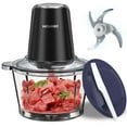 thumbnail image 2 of HOVOBO Electric Food Chopper，8 Cup Food Processor，500W Power Grinder for Vegetable Meat Fruit, 2 of 9