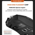 thumbnail image 4 of Motospeed Darmoshark N3 Wireless Bluetooth 3-Mode Gaming Mouse 26000 DPI 7-Button Optical PAM3395 Lightweight Portable Computer Mouse for Laptops White, 4 of 8