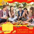 thumbnail image 6 of Lsupdaol 50 Pcs 7" Paper Hot Dog Trays Disposable Paper Food Nacho Boats Hot Dog Holders food Plates Disposable Serving Trays for Carnivals, Parties, Dinner, Cookouts(Yellow), 6 of 6
