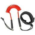 thumbnail image 5 of Baoblaze Surfboard Leash Surf Board Leash Wrist Strap Coiled Board Leash Red, 5 of 8