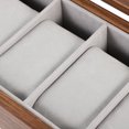thumbnail image 3 of Shisuyan Watch Display Case 6 Slots Watch Box Portable Watch Storage Box Jewelry Case, 3 of 8