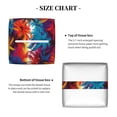 thumbnail image 5 of Picia Colorful Hawaii Palms Pattern Tissue Box Cover,PVC Leather Square Holder,Tissue Box Holder with Magnetic Bottom,Facial Paper Organizer Dispenser-5.2"X5.2"X5.2", 5 of 8