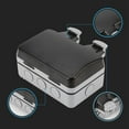 thumbnail image 4 of MesaSe Double Outdoor Plug Socket Box Waterproof Electrical Switched Protecter Box, 4 of 7