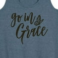 thumbnail image 3 of Instant Message - Go In Grace - Butterfly - Women's Racerback Tank Top, 3 of 6