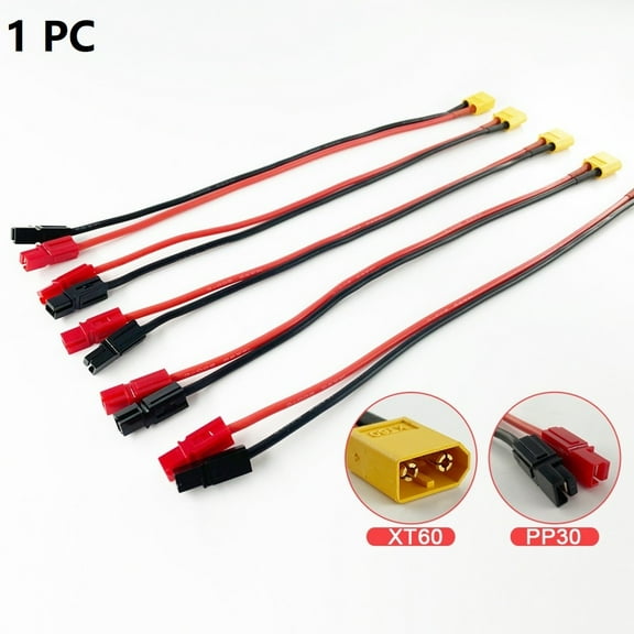 Tekuisi E-Bike Cable Adapter PP30 To/ Bullet Ebike Battery Cable Connector for Electric Bike Mountain Bike Accessories