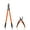 Orange, variant on Flngr Lopper Heavy Duty with Steel Blade, 30" Loppers Gardening Tools Tree Trimmer Branch Cutter for 2" Cutting Capacity
