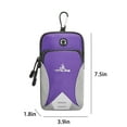 thumbnail image 3 of Wovilon Phone Arm Bands Small Crossbody Bag For Men & Women Fits All Cell Phones Use For Running Walking, 3 of 7