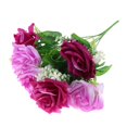 thumbnail image 2 of Ramos de flores artificiales Macarena rosas decoración de hogar, 2 of 8