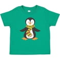 thumbnail image 3 of Inktastic Cute Penguin, Penguin With Striped Scarf Boys or Girls Baby T-Shirt, 3 of 5