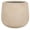 Beige, variant on Safavieh Francia Concrete Ficonstone Modern Solid Round White Plant Pot