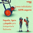 thumbnail image 4 of Carriola de Bastón Funny Zoo Dinosaurio Trendy Kids Plegable, 4 of 9