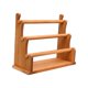 thumbnail image 5 of Soporte para pulseras, collares, elegante soporte de madera para diademas y relojes. 3 niveles, 5 of 9