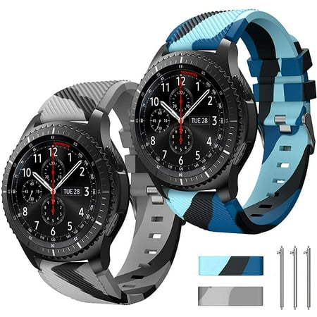 22mm watch Compatible for Samsung Galaxy Watch 3 45mm/Galaxy Watch 46mm s/Gear S3 Frontier/Classic,