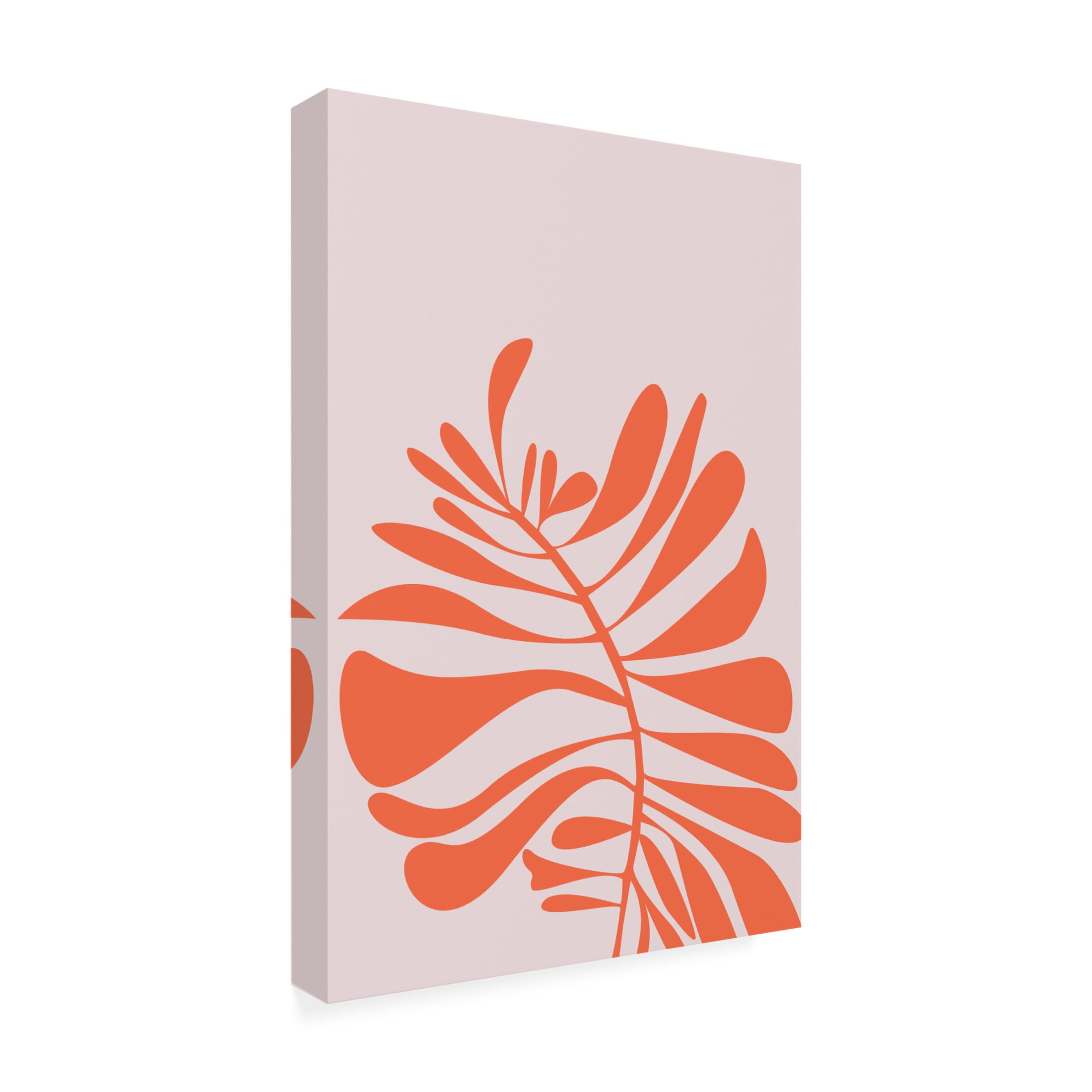 Trademark Fine Art Oju Design  Palm Canvas Wall Art