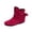 Wine, variant on Flat Ankle Boots for Women Metal Eyelet Adjustable Rear Drawstring Slip On Short Casual Boots Ruched Suede Back Bow Tie Non Slip Minimalist Daily Walking Ankle Boots for Ladies Beige 37