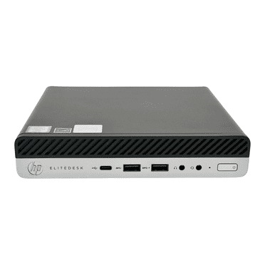 Restored HP EliteDesk 800 G4 Tiny Micro PC | Intel Core i5-8500T | 8GB RAM | 256GB SSD | Windows 11 Pro | Wi-Fi+ BT | Micro Desktop Computer