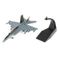 thumbnail image 4 of 1100 de ,Modelo de avión a presión Strike Fighter,1 modelo de exhibición de de 100 con soporte, Strike Fighter Modelo de aleación CUTICAT 1100 aviones de combate, 4 of 8