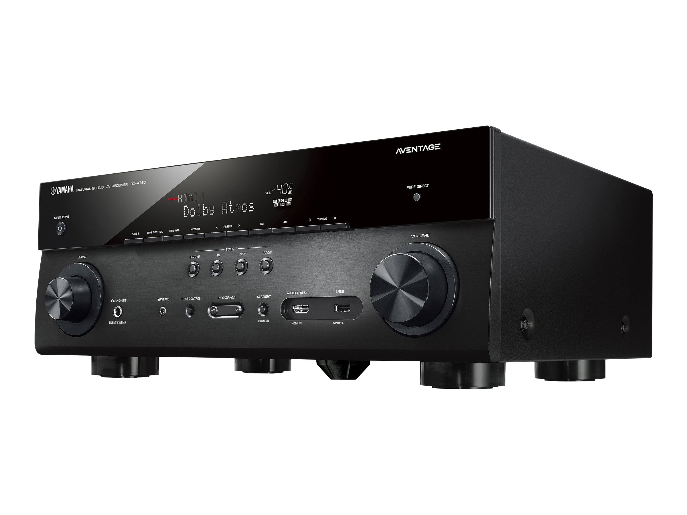 Yamaha AVENTAGE RXA760 AV network receiver 7.2 channel black