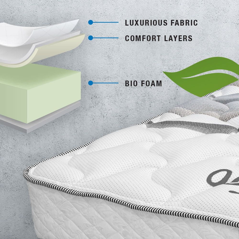 Dreamstar  7" Memory Foam Mattress - Canadian Made