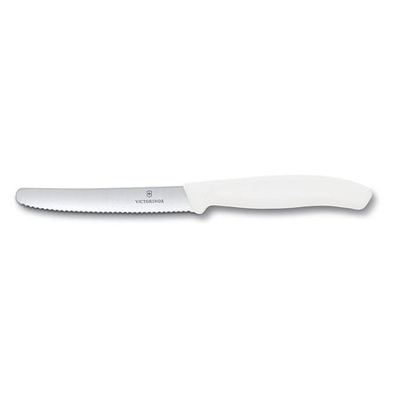 Victorinox Swiss Classic Paring Knife with Serrated Edge (White)