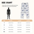 thumbnail image 2 of Pajama Pants Women, Plaid Cartoon Cute Goat Sweatpants Soft Sleep Lounge Pants, Casual PJ Bottoms Pants with Pockets, 2 of 5