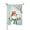 Color 10, variant on Amhnf Welcome French Bulldog Garden Flag For Home Outdoor Garden Yard Decor 12x18 inch