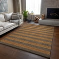 thumbnail image 6 of Addison Rugs Mayfield Washable Transitional Stripes Fudge Rectangle Rug, 10' x 14', 6 of 6