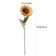 thumbnail image 5 of Yoyauz 1 Pcs 18inch Artificial Sunflower with Stems,Realistic Faux Sun Flowers Fake Silk Sunflowers Bouquet,for Arrangement Centerpieces Home Decor, 5 of 5