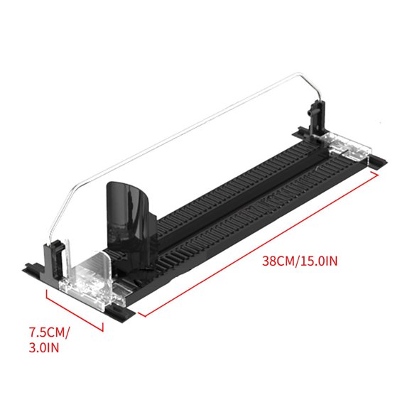 Supermarket Freezer Beverage Pusher Refrigerator Beverage Shelf Beverage Automatic Pusher Wine and Beverage Refrigerator