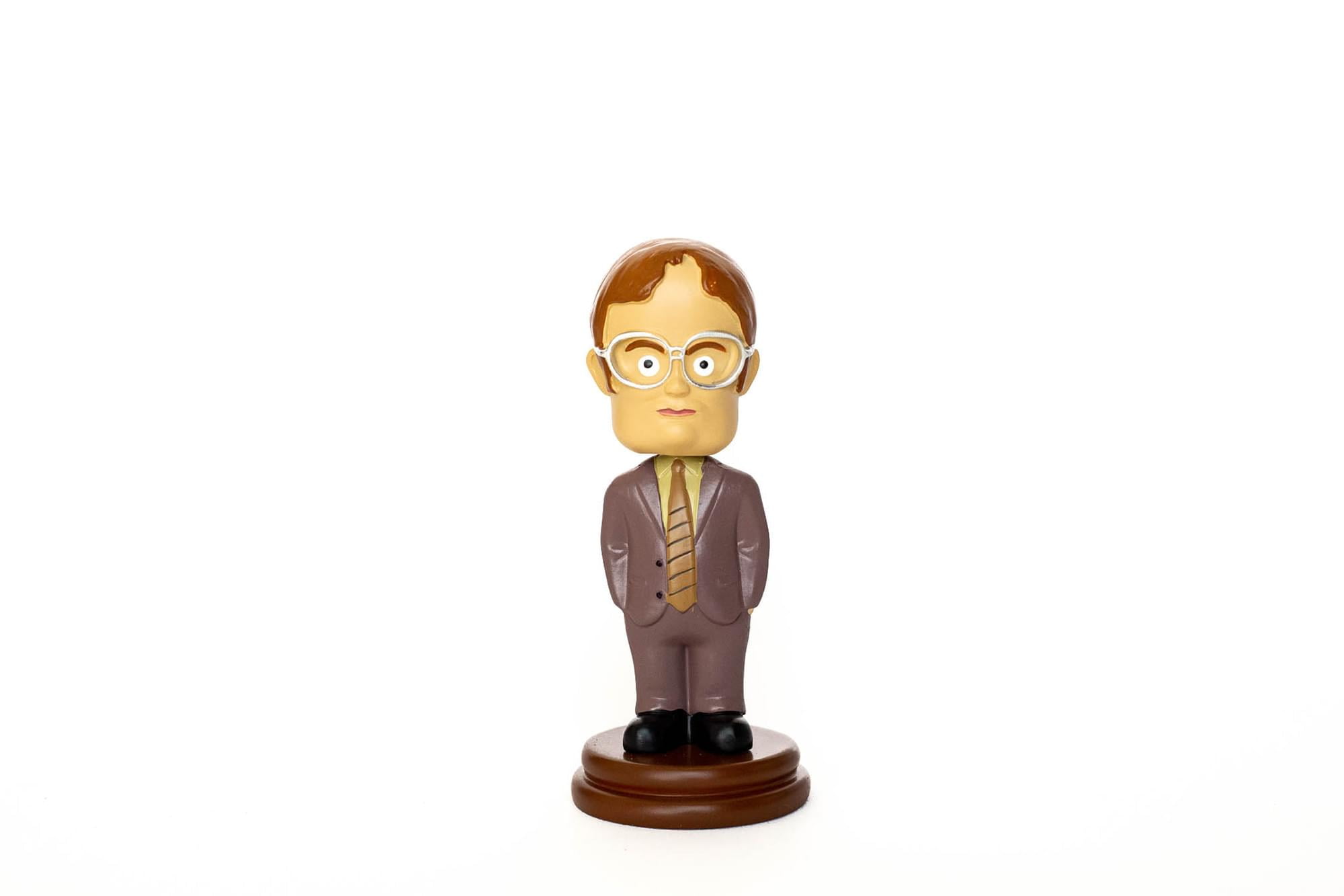 The Office Dwight Schrute Bobblehead Collectible Figure Stands 5.5