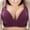 Purple, variant on Azrian Plus Size Bras,Woman's Fashion Plus Size Wire Free Comfortable Push Up Bra Underwear