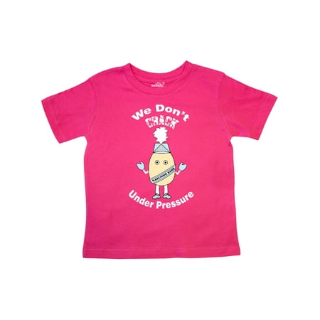 

Inktastic Marching Band Pressure Egghead White Text Gift Toddler Boy or Toddler Girl T-Shirt
