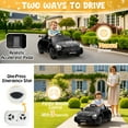 thumbnail image 5 of UBesGoo 12V Licensed Mercedes-Benz Electric Ride On Cars Toys for Kids, Power Wheels with Parent Remote Control, Black, 5 of 8