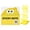 Yellow/Fruit, variant on LmnLft 9-Pack Lined Sticky Notes 3x3.5 Inch - Self-Adhesive Colored Memo Pads Planner To-Do List Sheets Office Supplies