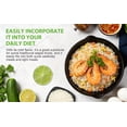 thumbnail image 3 of Soeos Dried Konjac Rice 360g Total – Individual Portion Shirataki Rice Alternative, Keto Friendly, Plant-Based Vegan Rice for Stir-Fries and Meal Prep, 3 of 11