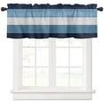 thumbnail image 2 of Vintage Farm Barn Blue Gradient Curtain Home Decoration Living Room Short Curtains Window Treatments For Kitchen Bedroom, 2 of 6
