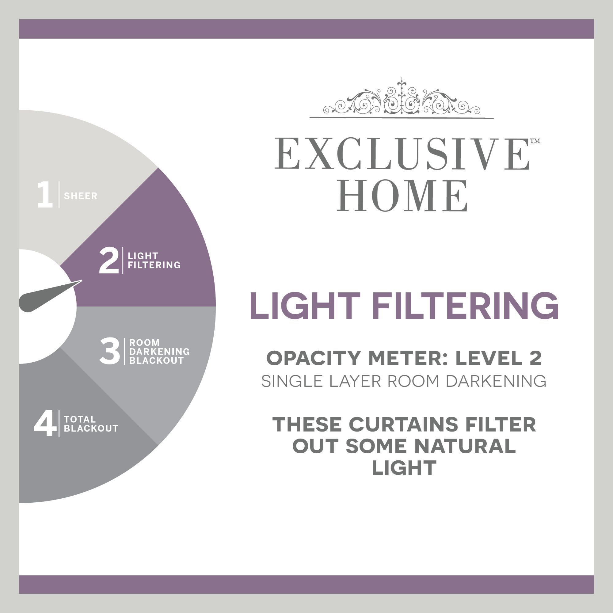 Exclusive Home Hazel Light Filtering Braided Top Curtain Panels, 50"x84", Linen, Set of 2