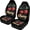 Cherry Pattern, variant on XYZCANDO Tropical Sunset Design Front Car Seat Covers Polyester Stretchy Front Seat Cover Vans Sets car Front Seats, Protector Thin Truck SUV