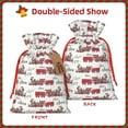 thumbnail image 2 of Picia Retro Train Pattern Christmas Gift Bags, Xmas Gift Bags, Suitable for Holiday Kraft Paper Gift Bags, Reusable Christmas Gift Bags,Festive Gift Packaging Bag-Small, 2 of 9