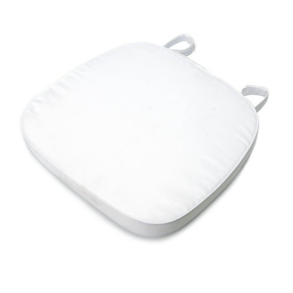 Commerical Seating Products Hoop and Loop White Cushions Chairs