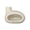 White, variant on Ohmyroo Handcrafted Ceramic Incense Censer House Shaped Ash Catcher with Chimney for Wood Stalks Gray Brown