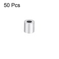 thumbnail image 3 of Unique Bargains M3 Aluminum Sleeve Crimp 3mm(1/8 In) Steel Wire Rope Button Stop 100 Pcs, 3 of 4