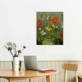thumbnail image 2 of COMIO  Vincent Van Gogh Wall Art - Butterflies and Poppies - Van Gogh on Canvas Paintings Prints Poster for Office Living Room Bedroom Modern Home Decorations, 2 of 4