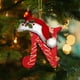 thumbnail image 5 of Uuiauoio Personalized Acrylic Christmas Alphabet Ornaments DIY Holiday Decor with Festive Symbols for Home Tree Hanging Decoration, 5 of 5