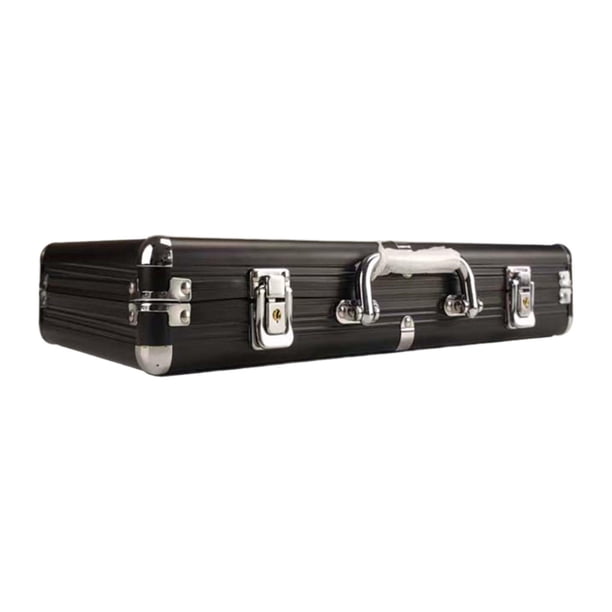 Estuche para fichas de juego, soporte para fichas, contenedor de almacenamiento, caja organizadora de colección, tarjetero, soporte para fichas vacío 300 fichas