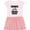 Pink With Stripes, variant on Inktastic Mommys Biking Buddy Gift Toddler Girl Dress