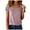 Pink, variant on larppty Sequin Shirt for Women's Sparkly Short Sleeve Party Bling Glitter Fashion Blouse Top (Light Green, S)